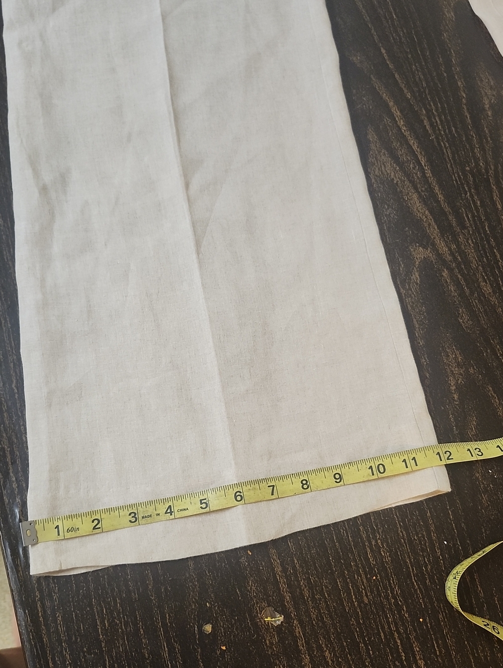 J. Crew Linen Sailor Pants Wide Leg Vintage Style Size 10 - Picture 4 of 10